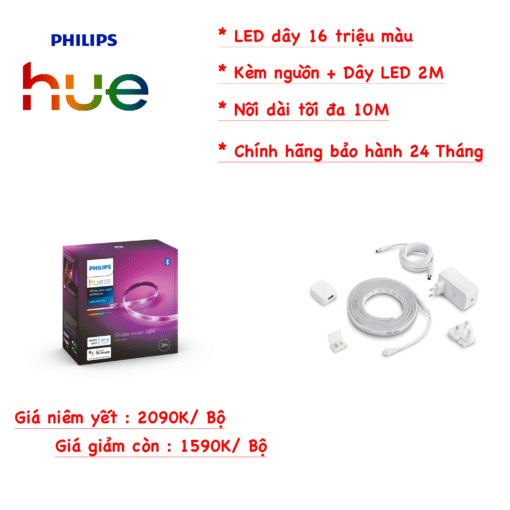 Philips HUE Lightstrip Plus base pack V4 - Ảnh 2