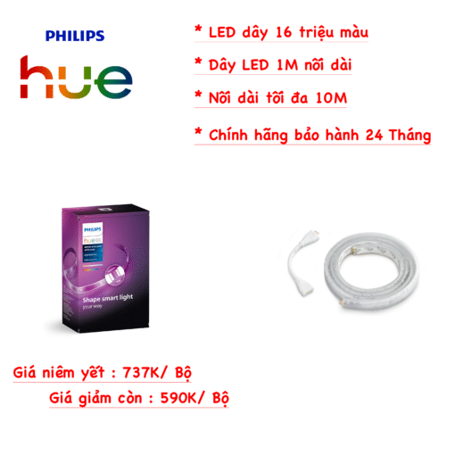 Philips HUE Lightstrip Plus extension V4 - Ảnh 2