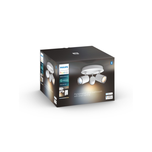 Philips HUE Adore Bathroom round tripple spotlight - Hình ảnh 4