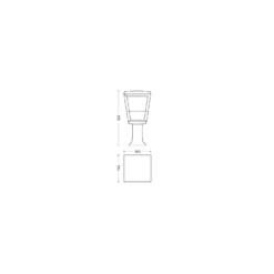 Philips HUE Econic 10 Econic Outdoor pedestal 04