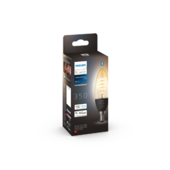 Philips HUE Single bulb Filament E14 10 Filament Dual pack E14 01
