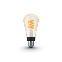 Alternative view of Philips HUE Single bulb Filament ST64 E27