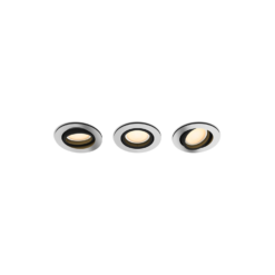 Alternative view of Philips HUE Milliskin recessed spotlight 3-pack