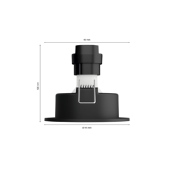 Philips HUE Recessed spot light centura 3-pack 12 Milliskin recessed spotlight 3 pack 07