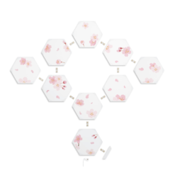 Nanoleaf Limited Edition Cherry Blossom Hexagons – 9 miếng 8 Nanoleaf Limited Edition Cherry Blossom Hexagons 03