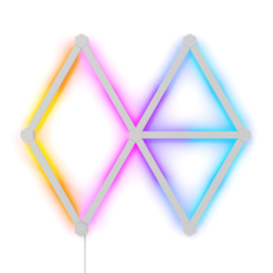 Alternative view of Nanoleaf Lines – 9 Lines