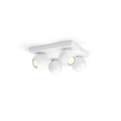 Alternative view of Philips HUE Buckram quadruple spotlight