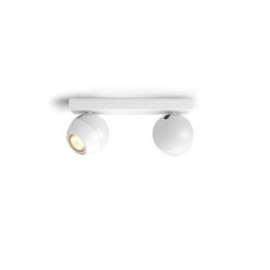Alternative view of Philips HUE Buckram double spotlight