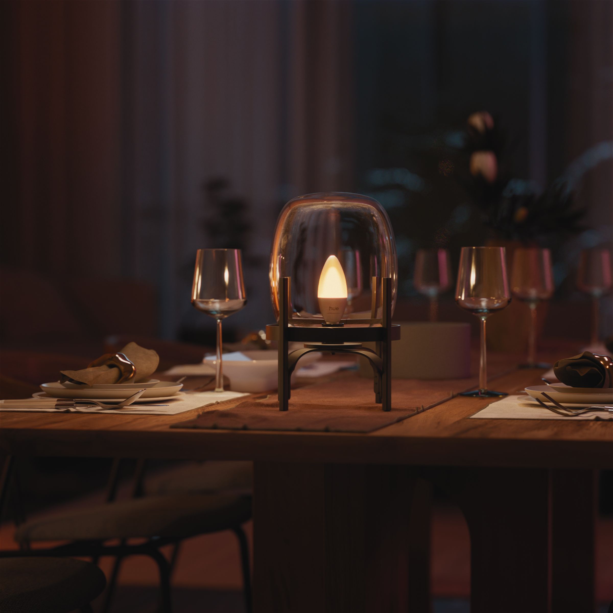 Philips HUE bulb E14 22 Philips Hue Candle Bulb Dining room WA 1x1 PUP