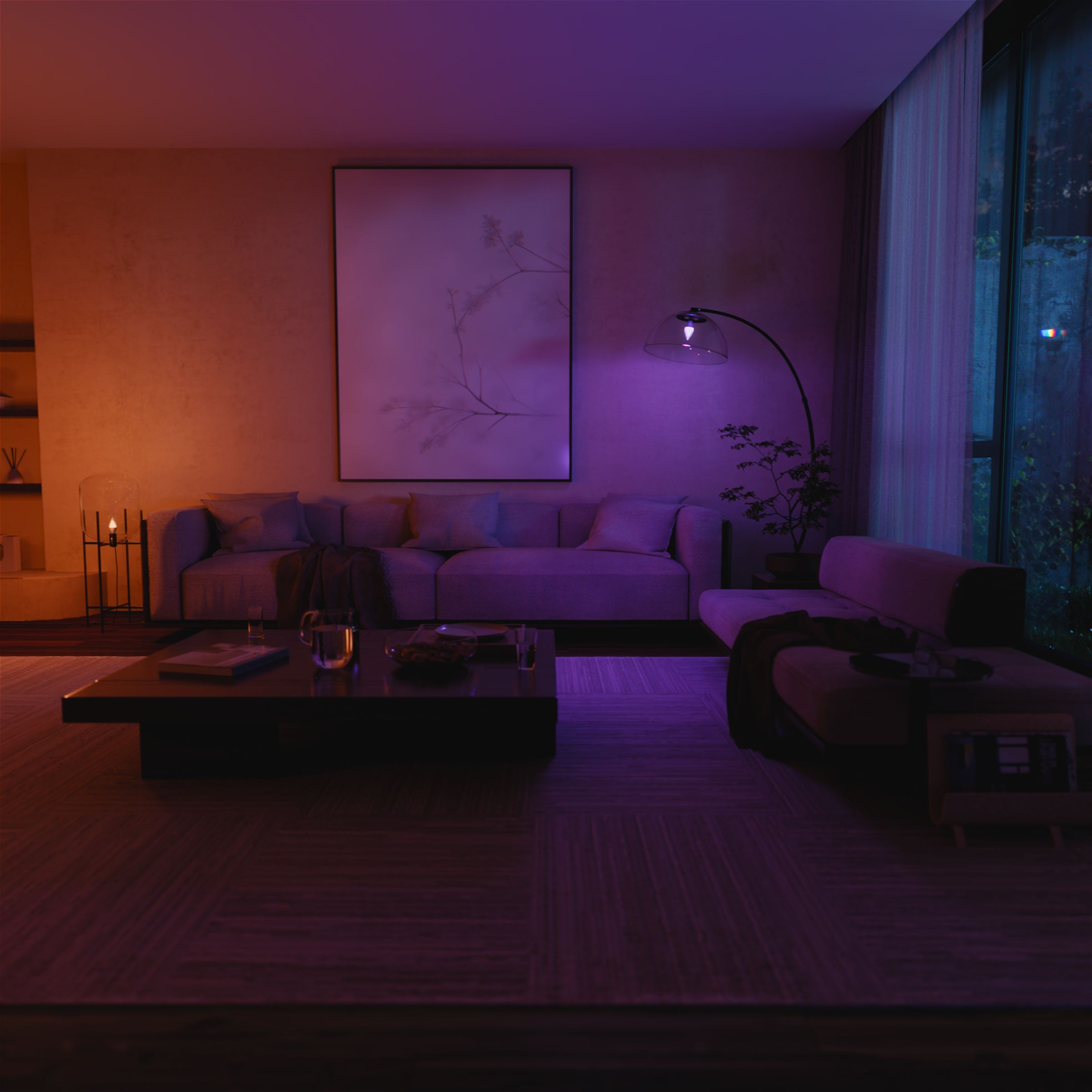 Philips HUE bulb E14 20 Philips Hue Candle Bulb Living room WCA 1x1 PUP