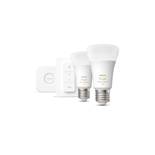 Philips Hue Starter kit 2 bulbs E27 1100lumen - Hình ảnh 2