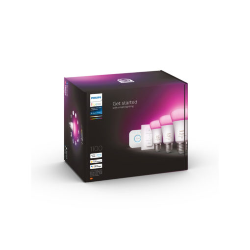 Philips Hue Starter kit 3 bulbs E27 1100lumen - Hình ảnh 7