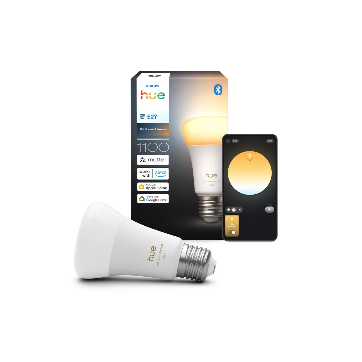Philips Hue WA E27 75w 1100lumen 8 Philips Hue WA E27 75w 1100lumen - Ảnh 6