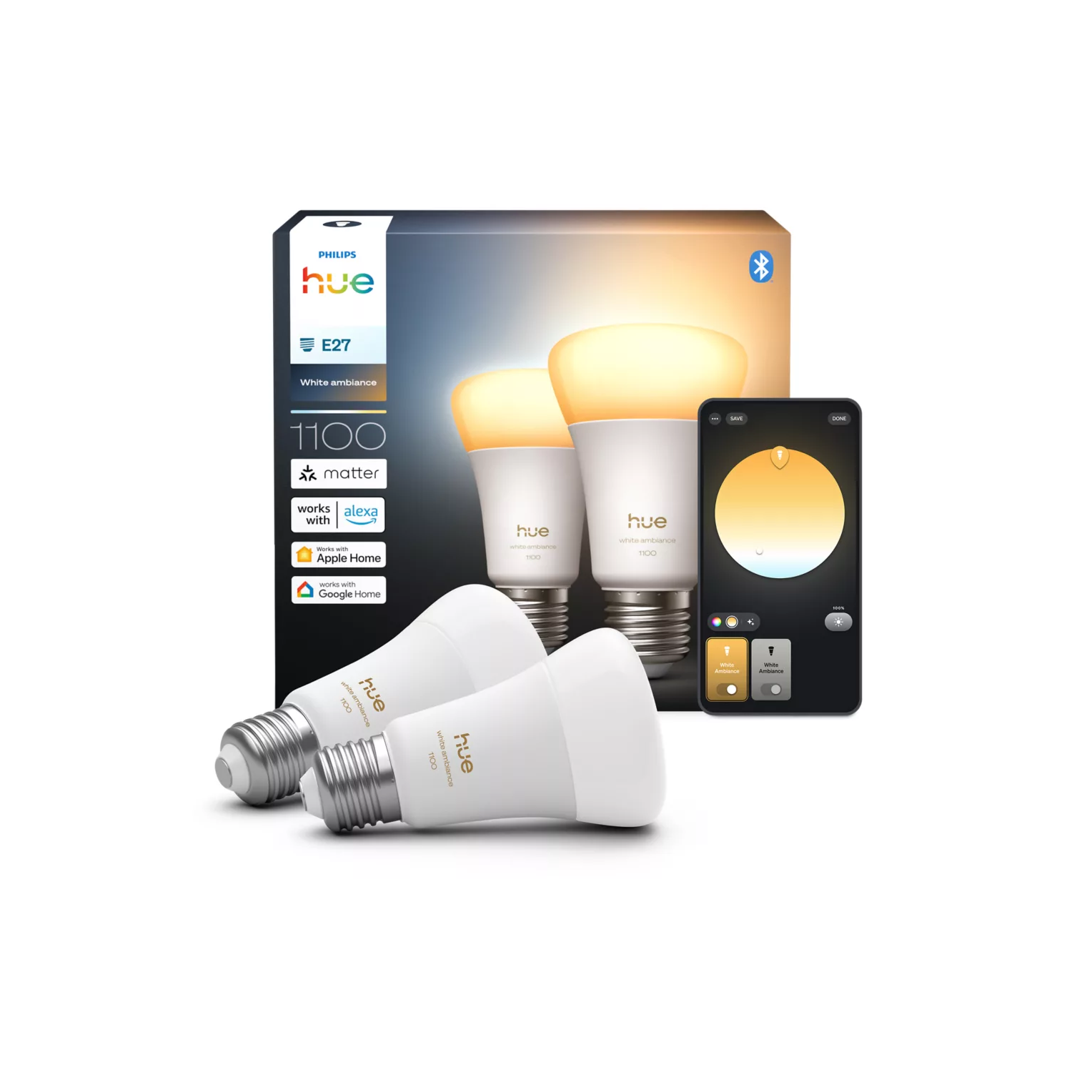 Philips Hue WA E27 75w 1100lumen 9 Philips Hue WA E27 75w 1100lumen - Ảnh 7