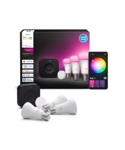 Philips Hue Starter kit 3 bulbs E27 1100lumen 12 Starter kit WAC E27 75w 1100lumen 12