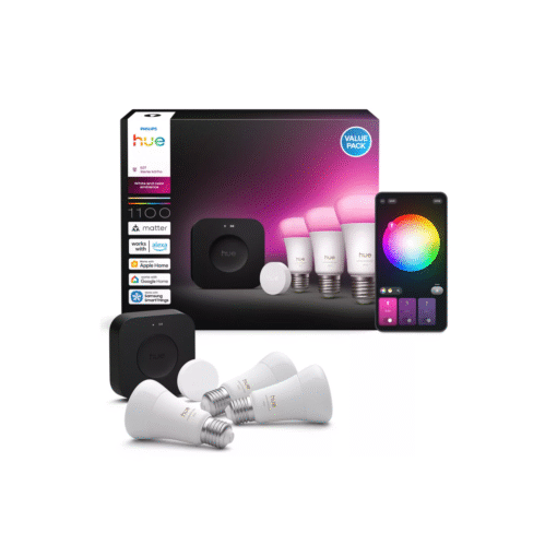 Philips Hue Starter kit 3 bulbs E27 1100lumen - Ảnh 5