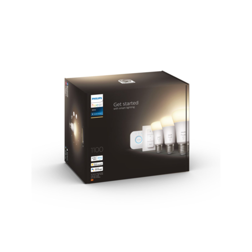 Philips Hue Starter kit 3 bulbs E27 1100lumen - Hình ảnh 4