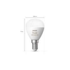 Philips HUE luster P45 E14 08