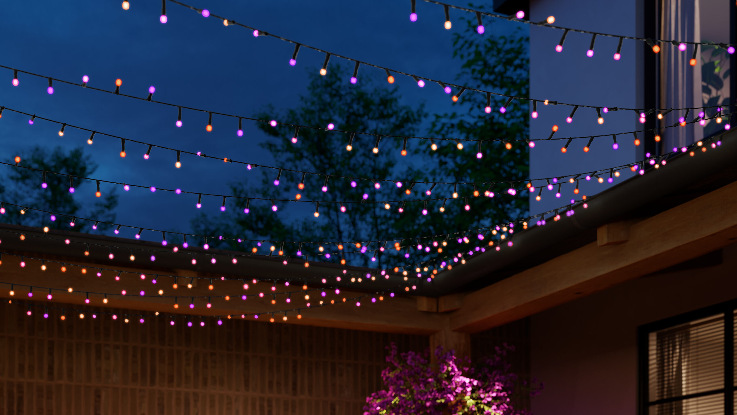 Philips Hue Festavia string lights Lifestyle scaled