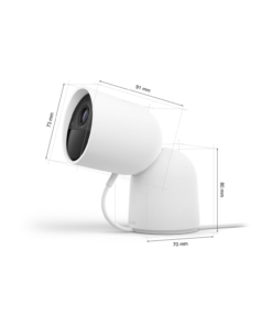 Secure wired camera with desktop stand 09