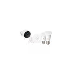 Alternative view of Philips HUE Secure starterkit met camera