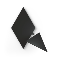 Alternative view of Nanoleaf Shapes Limited Edition Ultra Black Triangle Expansion - 3 miếng