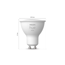 Philips HUE Single bulb GU10 9 Philips HUE bulb GU10 05