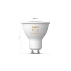 Philips HUE Single bulb GU10 12 Philips HUE bulb GU10 12