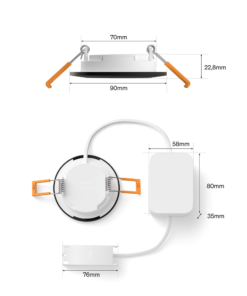 Philips HUE Slim 90mm 16 Slim 90mm 15