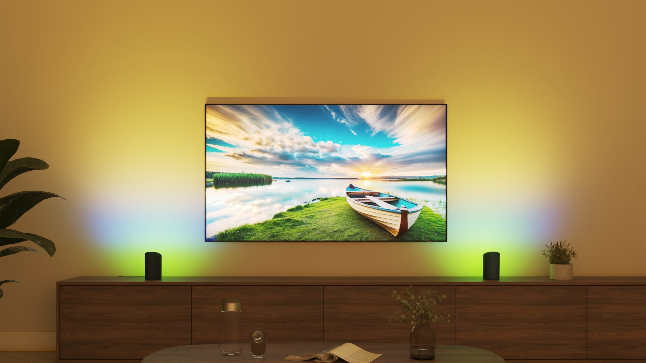 hue play wallwasher architectural black scaled