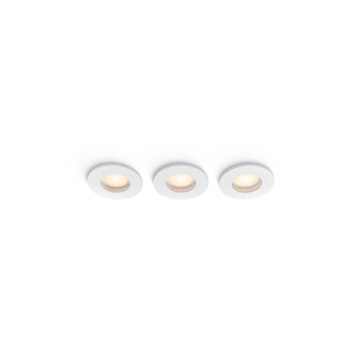 Philips HUE Adore recessed downlight 3-pack 2 Philips HUE Adore recessed downlight 3-pack