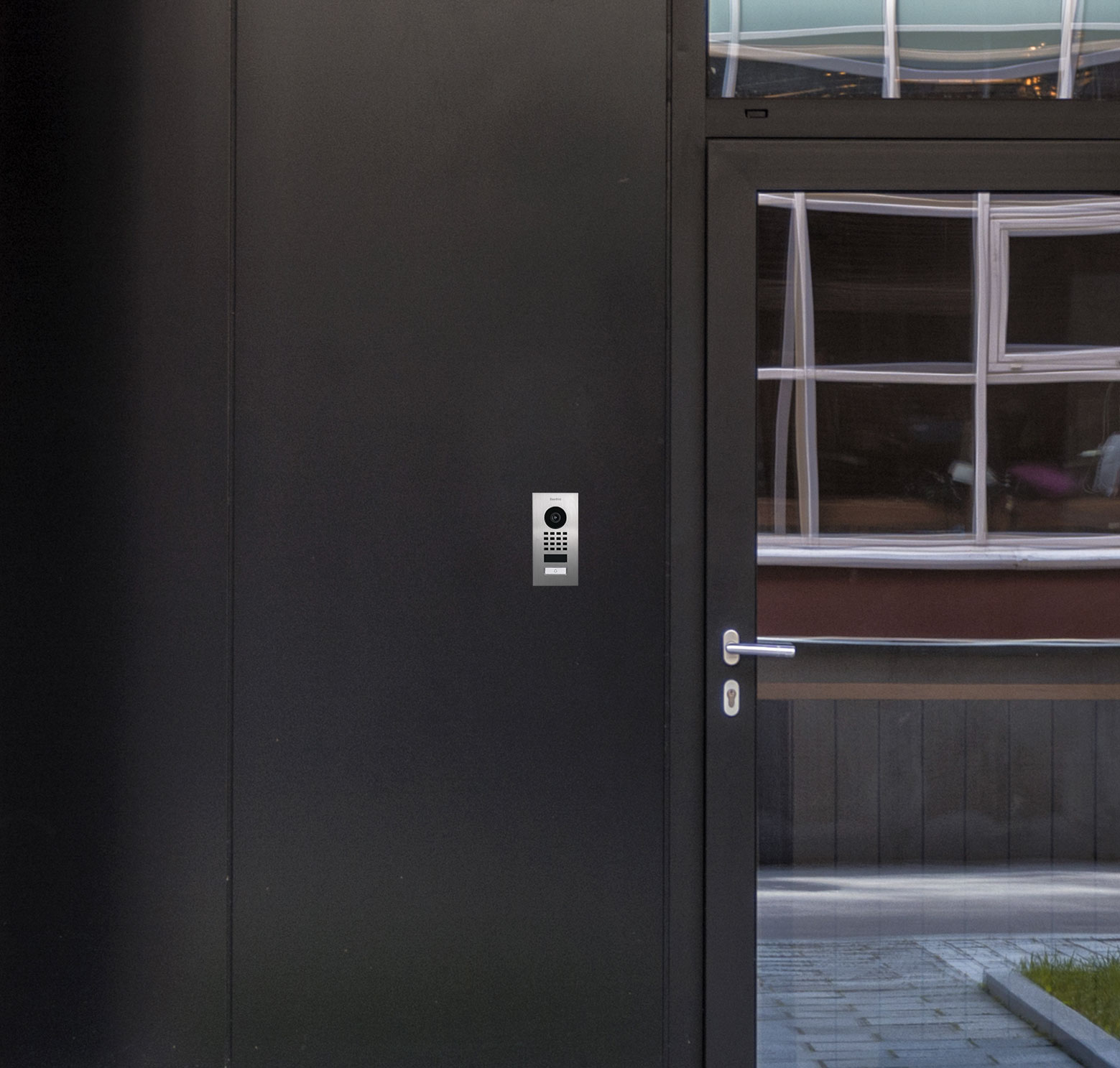 D1101V flush blackdoor rgb