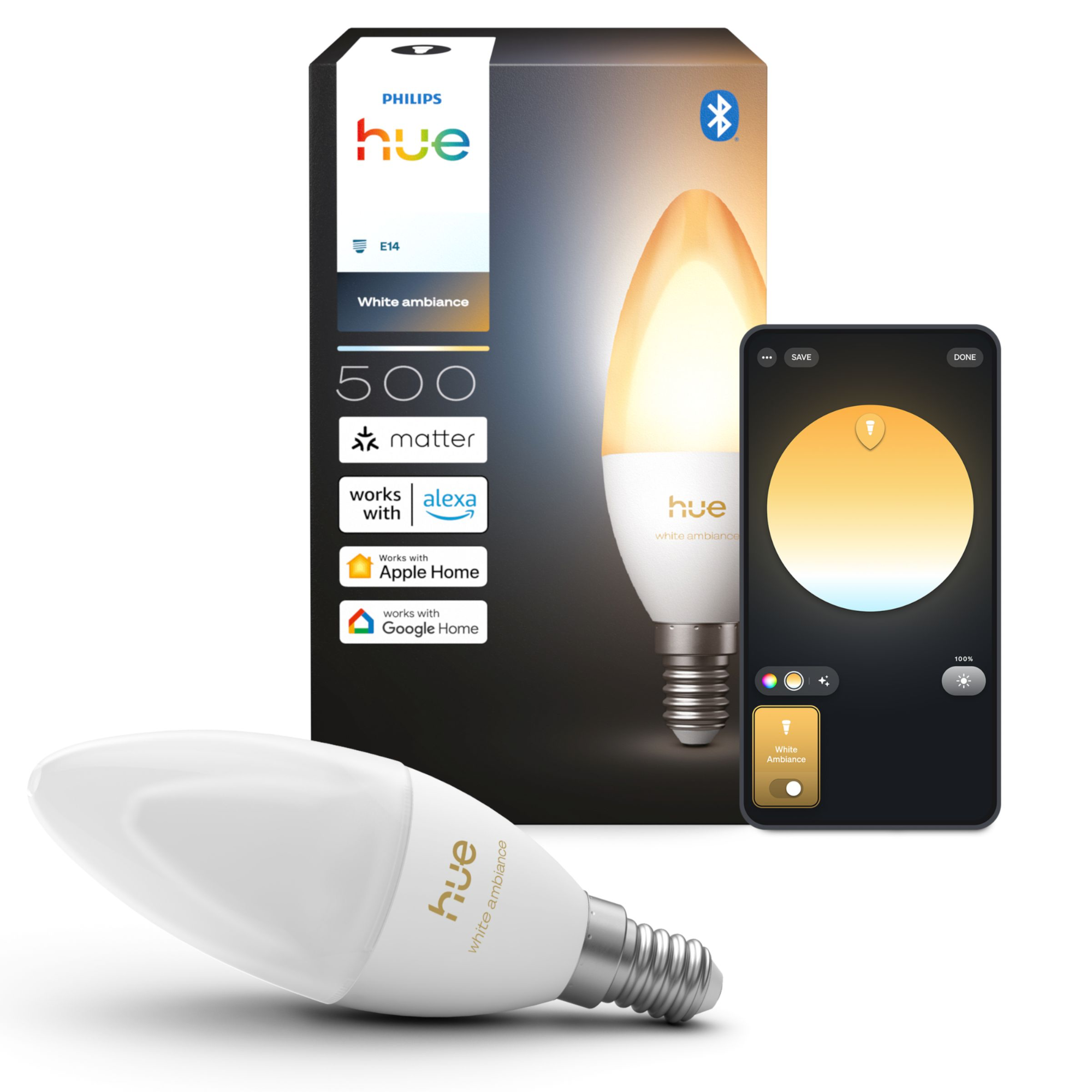 Philips HUE bulb E14 10 Philips HUE bulb E14 - Ảnh 8
