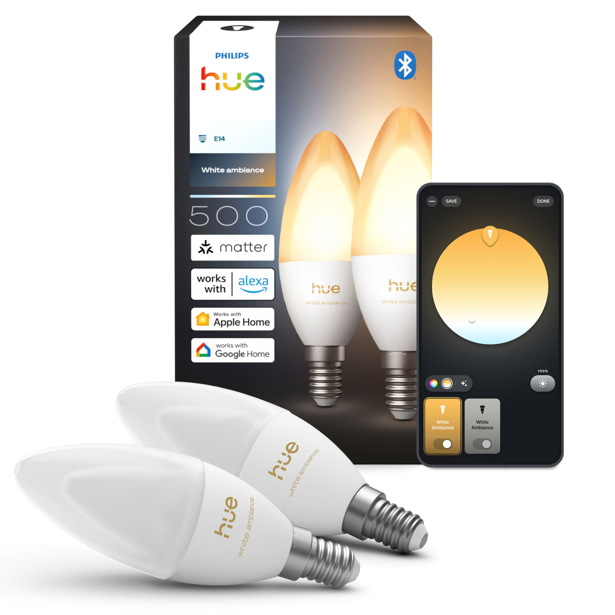 Philips HUE bulb E14 11 Philips HUE bulb E14 - Ảnh 9