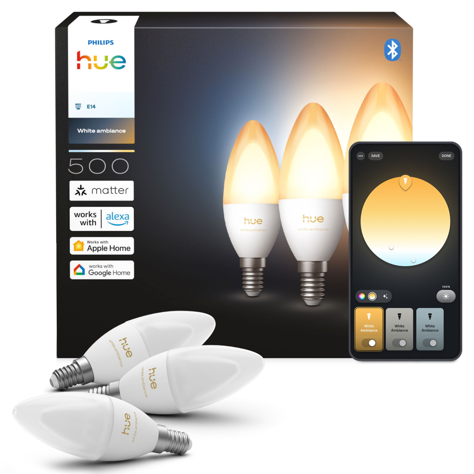 Philips HUE bulb E14 12 Philips HUE bulb E14 - Ảnh 10