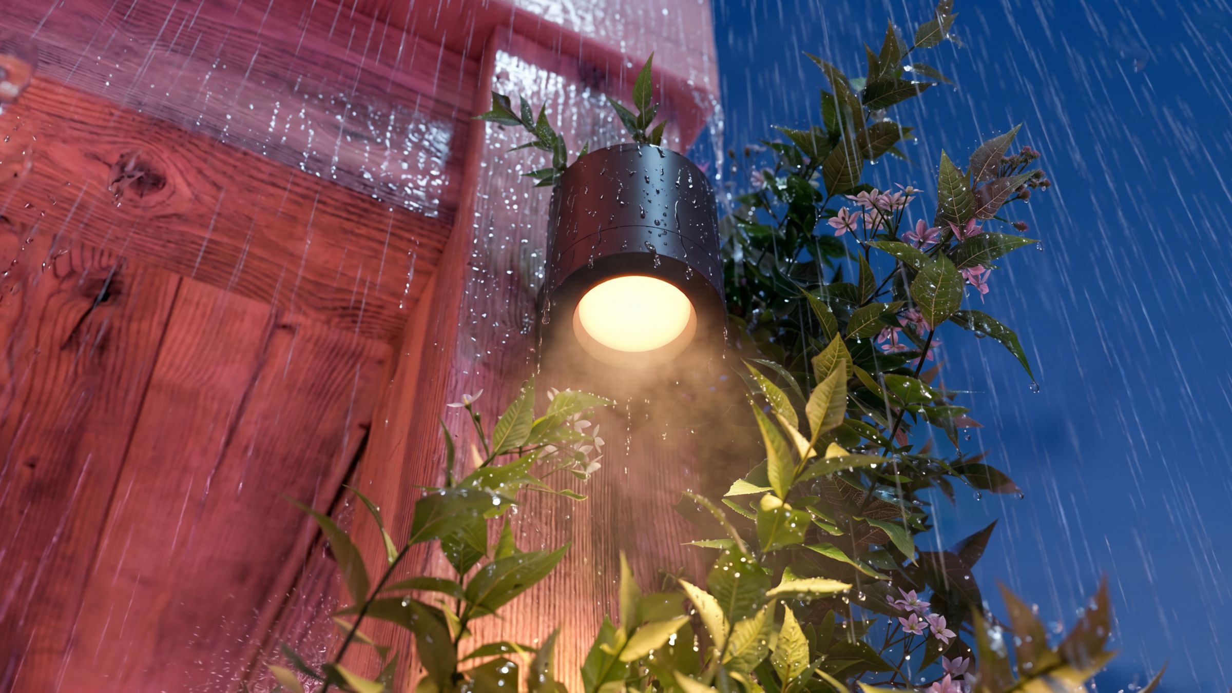 Philips HUE Muscari 16 8721103165589 929004444401 Hue Muscari wall spot Weatherproof Close up 4 16x9 PUP