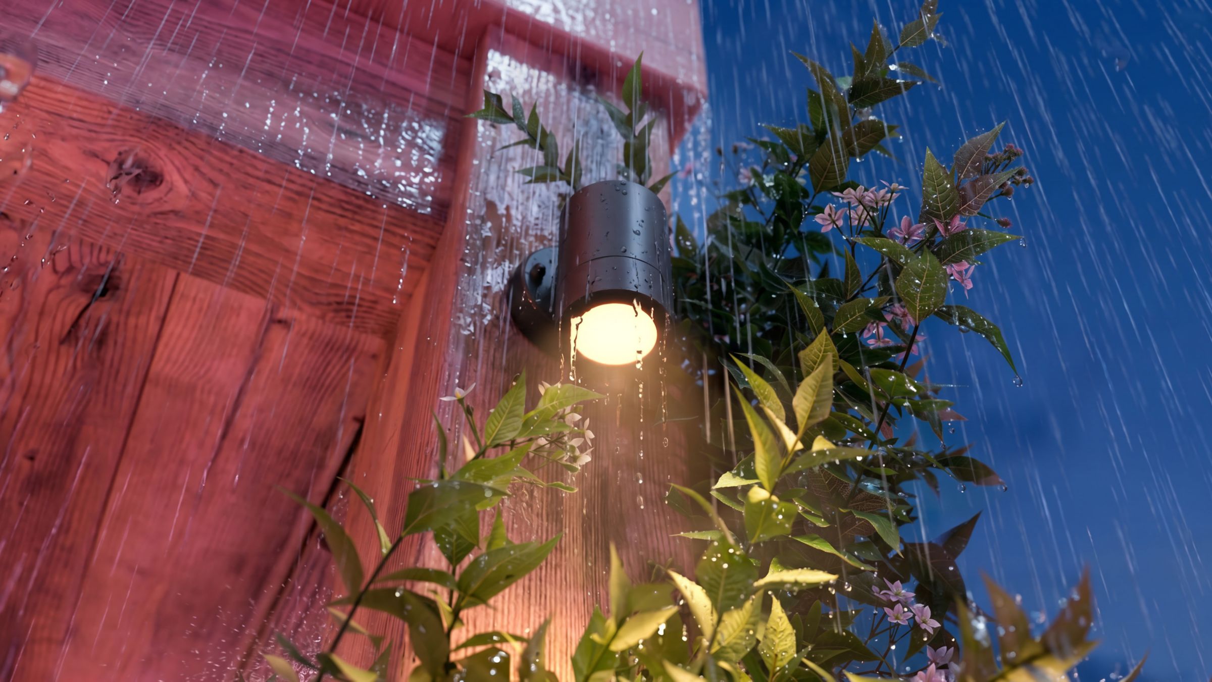 8721103165602 929004444402 Hue Struana wall spot Weatherproof Close up 4 16x9 PUP