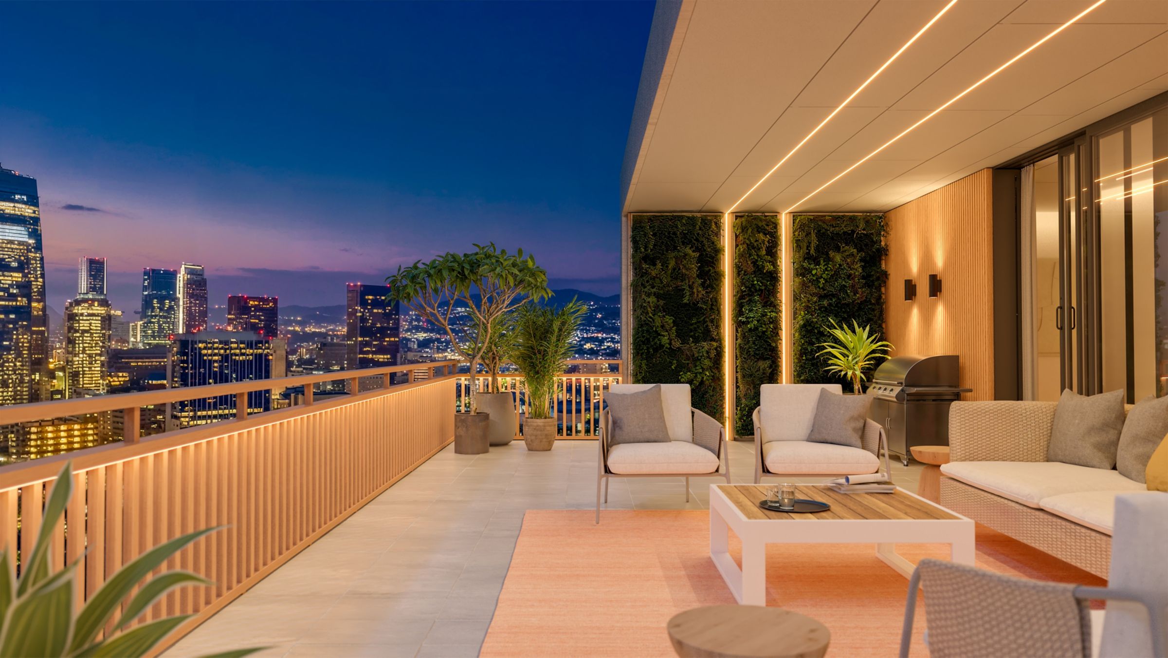 Philips HUE OmniGlow Outdoor Lightstrip 10 8721103166920 929004438401 Hue OmniGlow OD Balcony Full WA 16x9 PUP