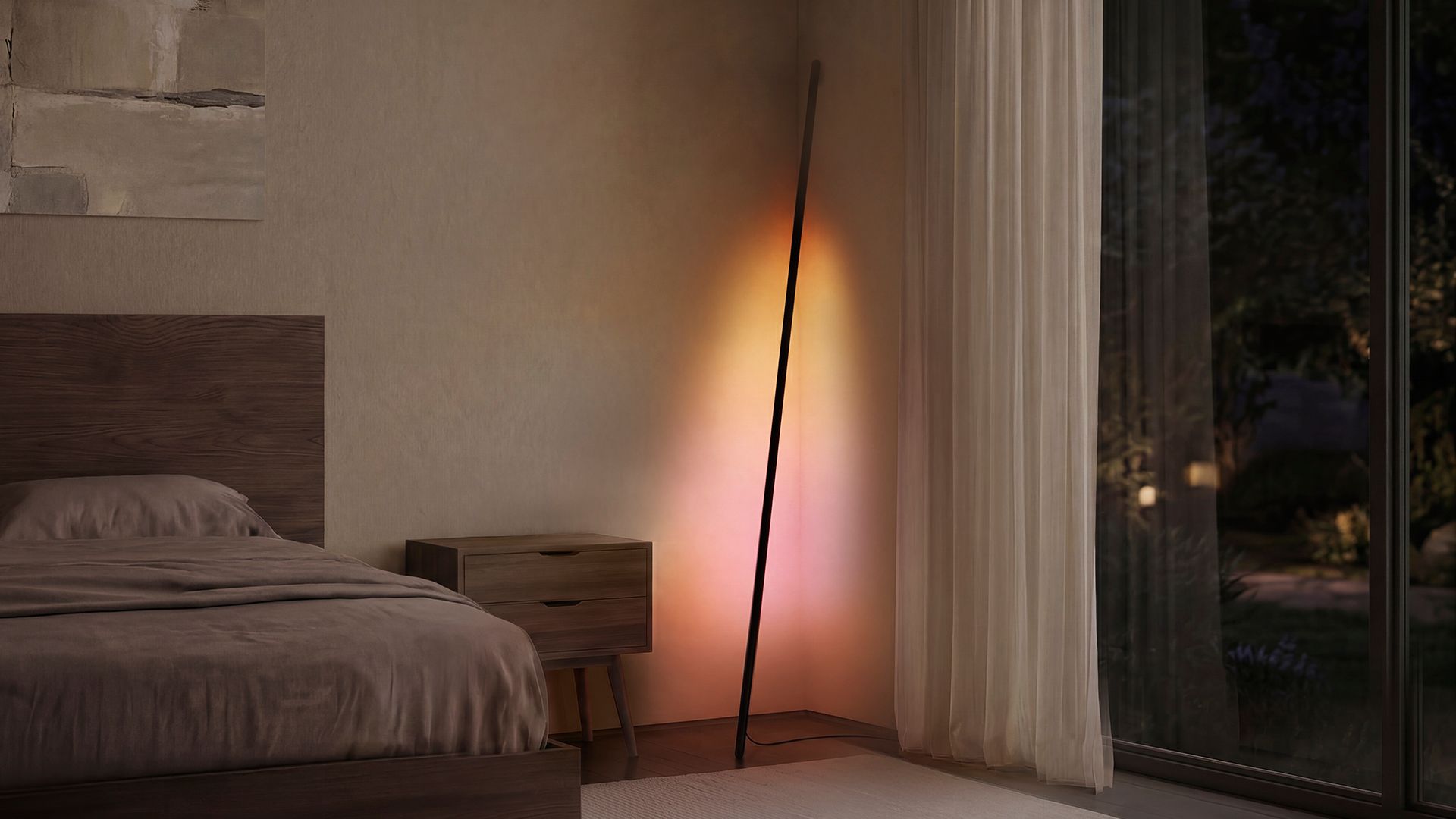 Philips HUE Signe gradient pole 12 Hue Signe Pole Image Product in Situ 3 16x9 PUP 8 1