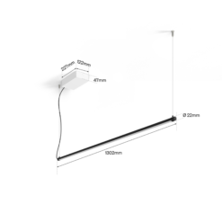 Signe gradient pendant 03