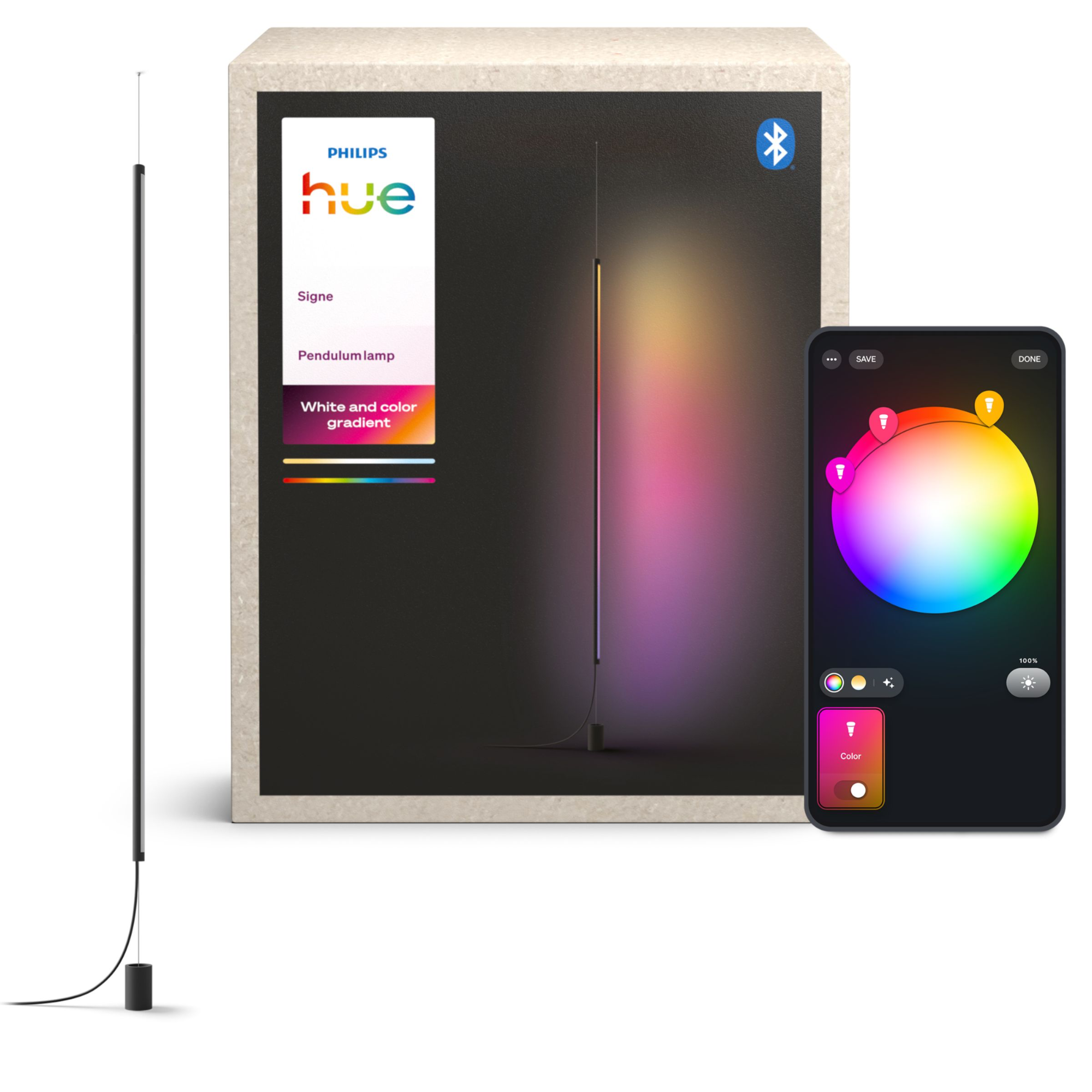 Philips HUE Signe gradient pendulum 6 Philips HUE Signe gradient pendulum - Ảnh 5