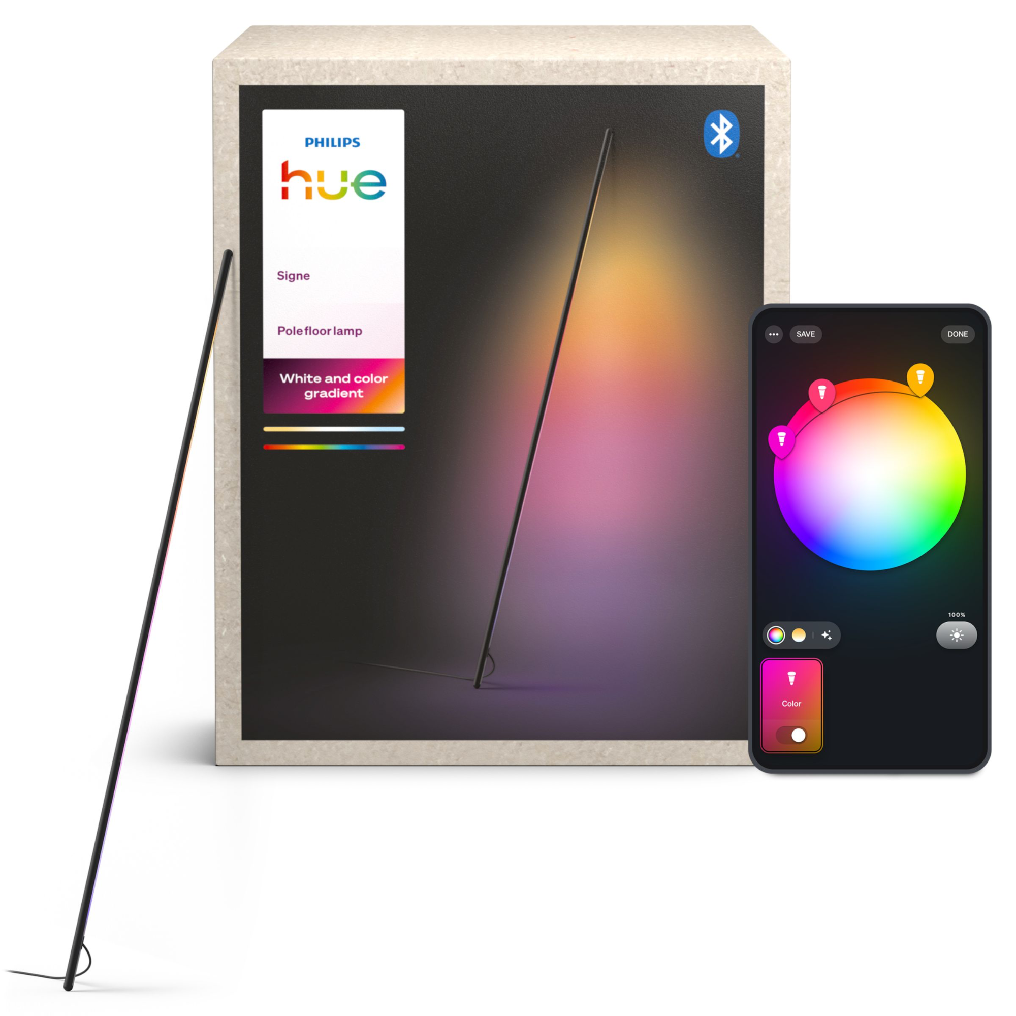 Philips HUE Signe gradient pole 7 Philips HUE Signe gradient pole - Ảnh 5